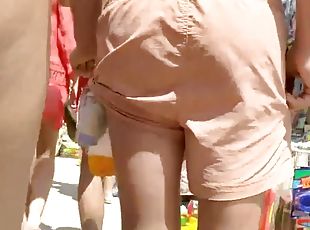 zadok, tučné, amatérske, bbw, zadok-butt, bikini