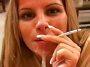 pušenje, snimci, lice, plavuše, donje-rublje, fetiš, pušenje-smoking, pušenje-sucking