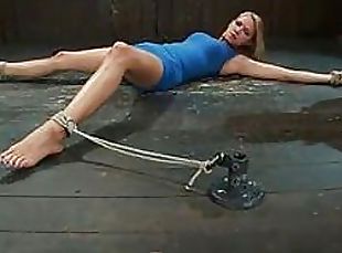 orgasme, bdsm, blond, bondage