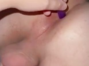 masturbation, amateur, anal, énorme-bite, jouet, massage, trou-du-cul, bite