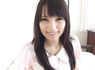 Such a lovely Japanese chick gets vibrated and fucked