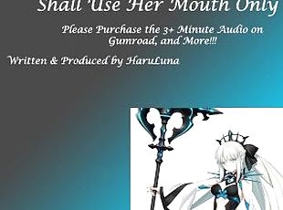 FULL AUDIO FOUND ON GUMROAD - Morgan Shall Serve You With Her Mouth...