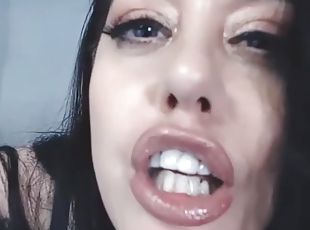 Close Up Pov Cum On My Pretty Lips