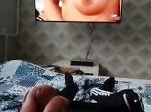 masturbare-masturbation, rusoaica, amatori, jet-de-sperma, pula-imensa, gay, negru, masturbare, pov, fetish