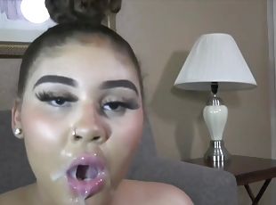 compilation with busty big ass ebony deepthroated and getting mouth...
