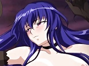 Big Boobed Beauty with Long Hair Likes to Orgasm in the Dark  Anime...