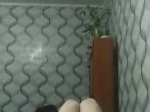 Femboy thigh humping