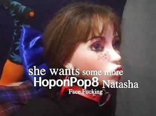 Anime Sex Doll TPE Silicone Natasha Face Fuck wants some more ???????????????????????????? cock inside her ????