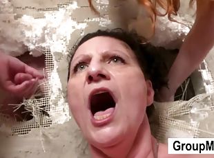 Gloryhole Demolition complete - Big tits mature moms suck and fuck ...