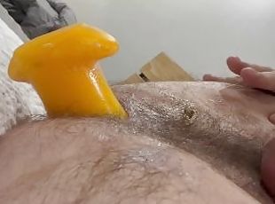 kæmpestor, amatør, anal, bøsse, knepning-fucking, røv-butt, solo, bjørn