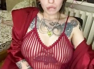 malaking-suso, dyakol-masturbation, baguhan, suso, solo, tato