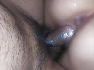Fat ass riding a thick dick and moans loud, has an orgasm and gets ...