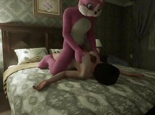Silicon Lust sex with a furry rabbit