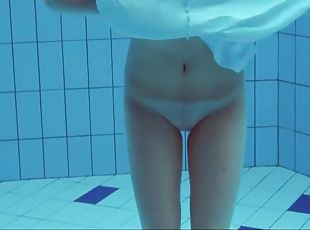 Lovely Piyavka Chehova swims and reveals her amazing body