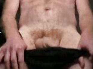 poilue, énorme, masturbation, orgasme, amateur, ejaculation-sur-le-corps, énorme-bite, rousse, sale, solo