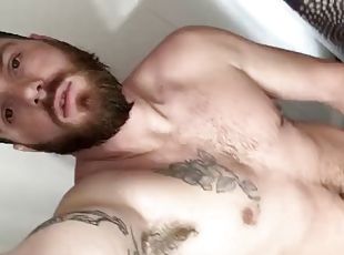 Straight guy takes a huge dildo