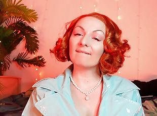 ASMR video - lipstick process - MILF with braces