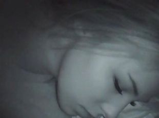 amatir, gambarvideo-porno-secara-eksplisit-dan-intens, buatan-rumah, tidur, pasangan, sudut-pandang