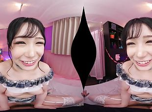 Pretty brunette Asian with big naturals in POV action - Vr porn