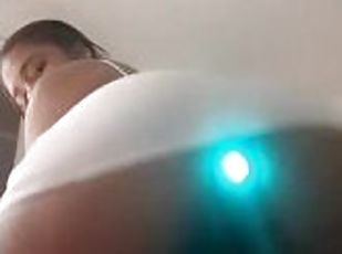 My new light up anal plug???? Want to see more anal play ? Sub to m...