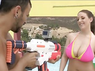 tate-mari, anal, pula-imensa, milf, hardcore, piscina, tate, alb, pula