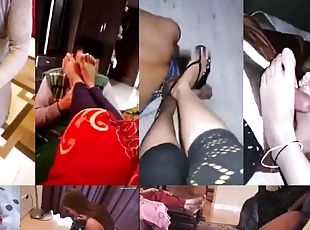 milf, indien, pieds, fétiche, cocu, femme-dominatrice