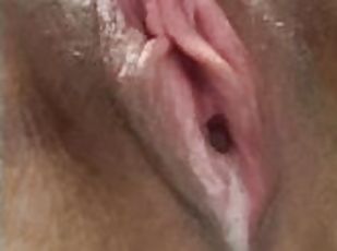 clito, masturbation, chatte-pussy, amateur, jouet, ejaculation, fétiche, solo, humide