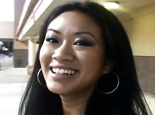 asiatique, public, interracial, hardcore, pornstar, couple, point-de-vue, réalité