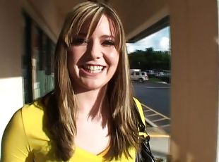 Cheerful Kacey Jones gets fucked in POV video