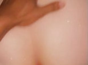 arsch, muschi, anal-sex, beule-schuss, junge, schwer, latina, creampie, hochschule, geile