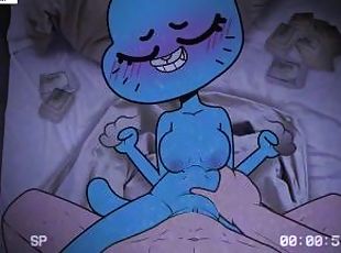 Gumball's Mom Hard Fucking On Camera For Money  Furry Hentai Animat...