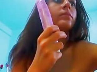 masturbación, orgasmo, amateur, adolescente, juguete, follando-fucking, natural, webcam, a-solas