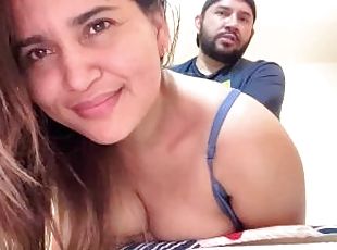 Good fuck for my Colombian sister-in-law with a huge ass when my br...