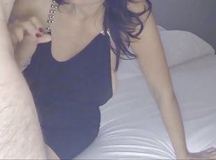 amateur, madurita-caliente, juguete, lencería, hotel