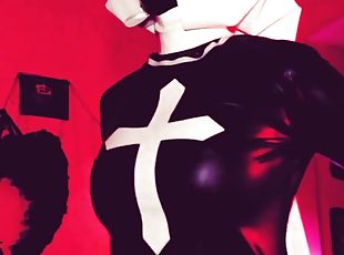 Mistress Eva Latex nun fetish goddess dominatrix milf bdsm femdom s...