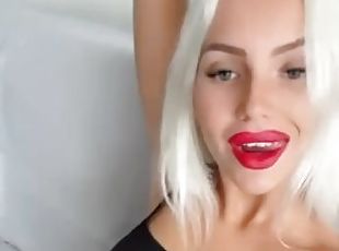 amatør, teenager, blond, webcam, smuk, solo, realitet