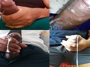 pappa, masturbation, cumshot, gigantisk-kuk, gay, samling, svart, smutsig, pov, sprut