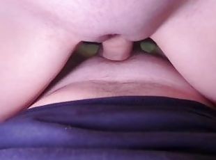 ekstrem, fisse-pussy, amatør, milf, creampie, synsvinkel, sperm, snæver, ridning, cowgirl