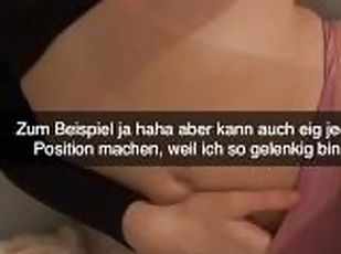 School Girl wants to fuck in changing room at school Snapchat German