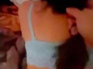 18 year old teen latina takes hard back shots in her ass.. she’s a ...