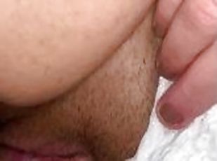 Diaper sex peeing on my mans dick