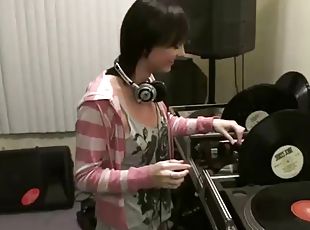 Jenny anderson fucks the dj who will host her party