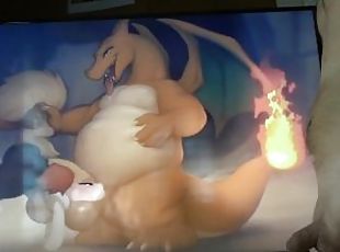 Steamy Fire Pokémon Type With Charizard And Braixen Hentai By Seead...