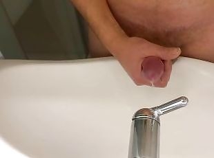 imbaiere, masturbare-masturbation, amatori, jet-de-sperma, laba, solo, pula