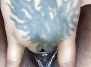 asiatic, clitoris, grasa, masturbare-masturbation, orgasm, pasarica, amatori, negresa, jucarie, bbw