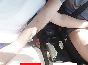 Couple Masterbate Naked while driving together! I'm sure you would ...