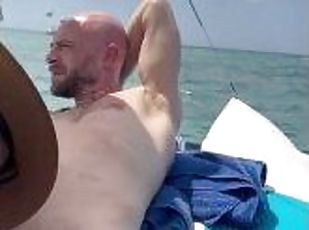 Public MMF on a sailboat in Hedonism Jamaica