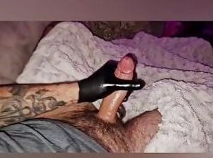 Greasy uncut daddy cock with cock pump and dick slapping. Full 20 m...
