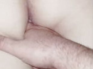 Finger My Tight Pink Pussy and Ass while we watch TV
