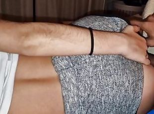 Mi novio llega de trabajar y me despierta con una gran cogida - PORNO REAL ESPAÑOL